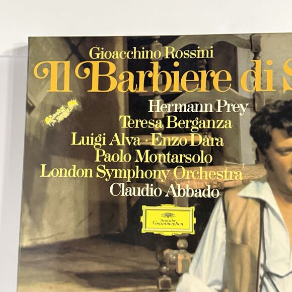 Il Barbiere di Siviglia 3 Vinyl LP Box Set Rossini Deutsch Grammophon 1972 - Picture 6 of 12